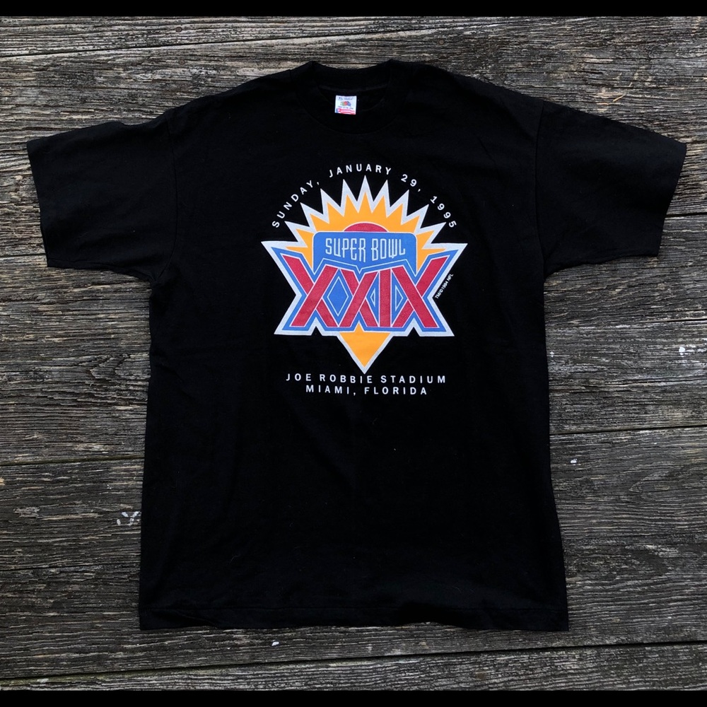 Vintage 1995 Super Bowl XXIX T-shirt